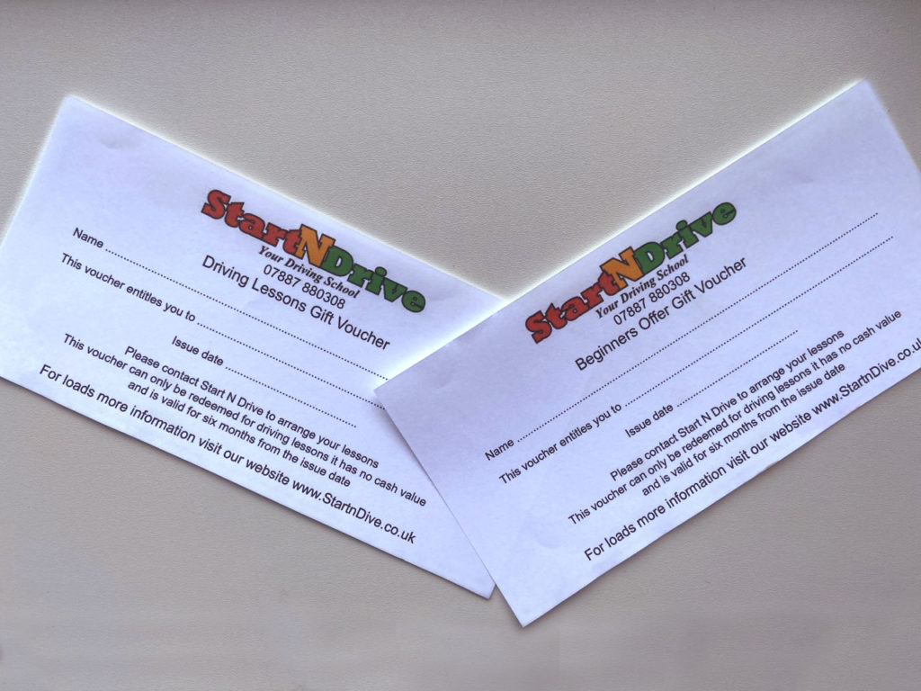 Vouchers Driving lessons in Eastbourne